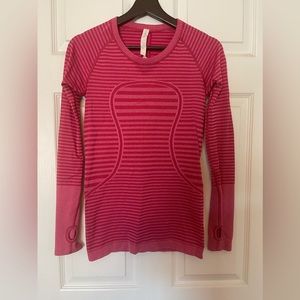 Lululemon Swiftly Tech Long Sleeve Crew Neck Top